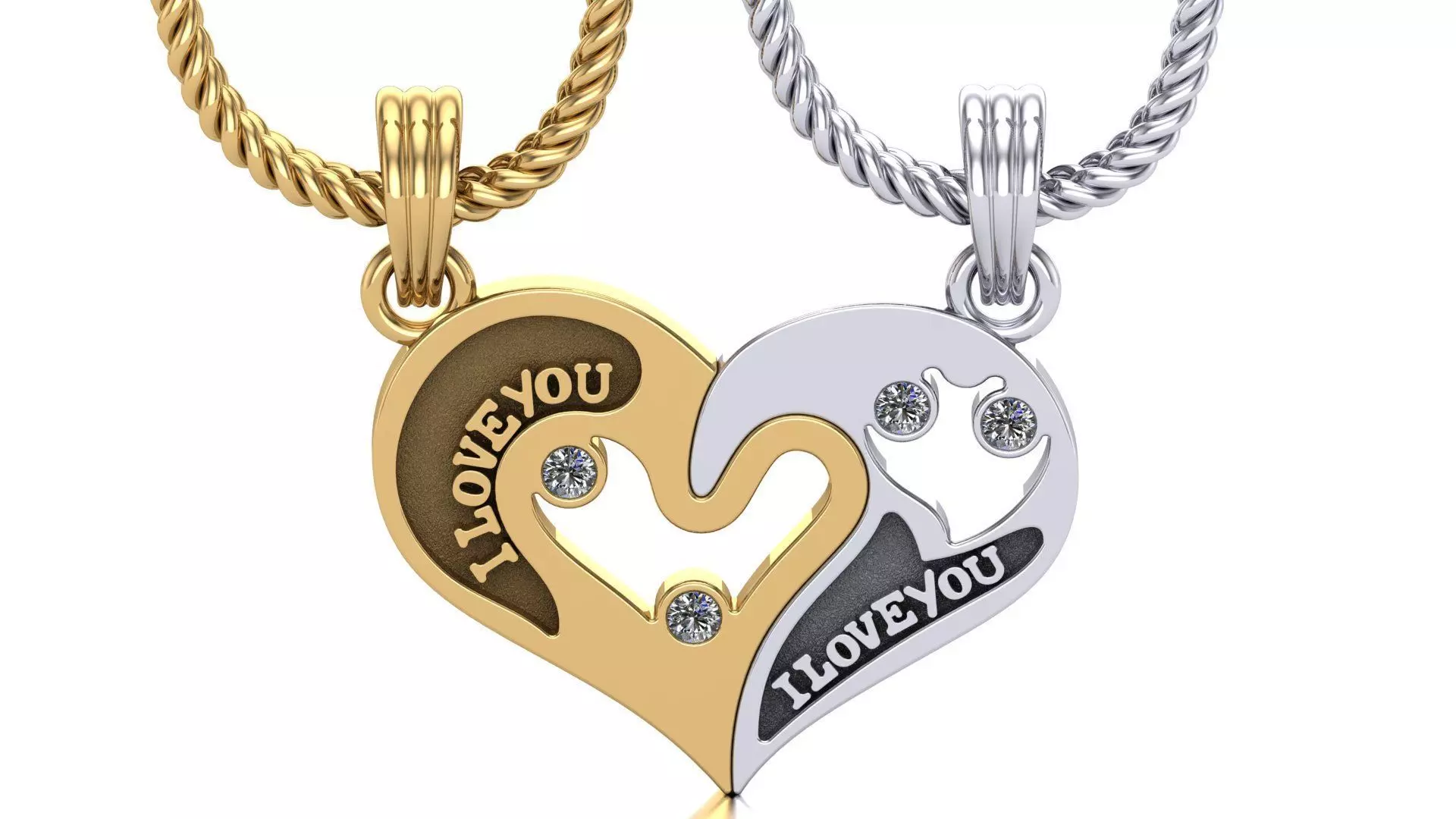Heart Pendant Free 3D print model