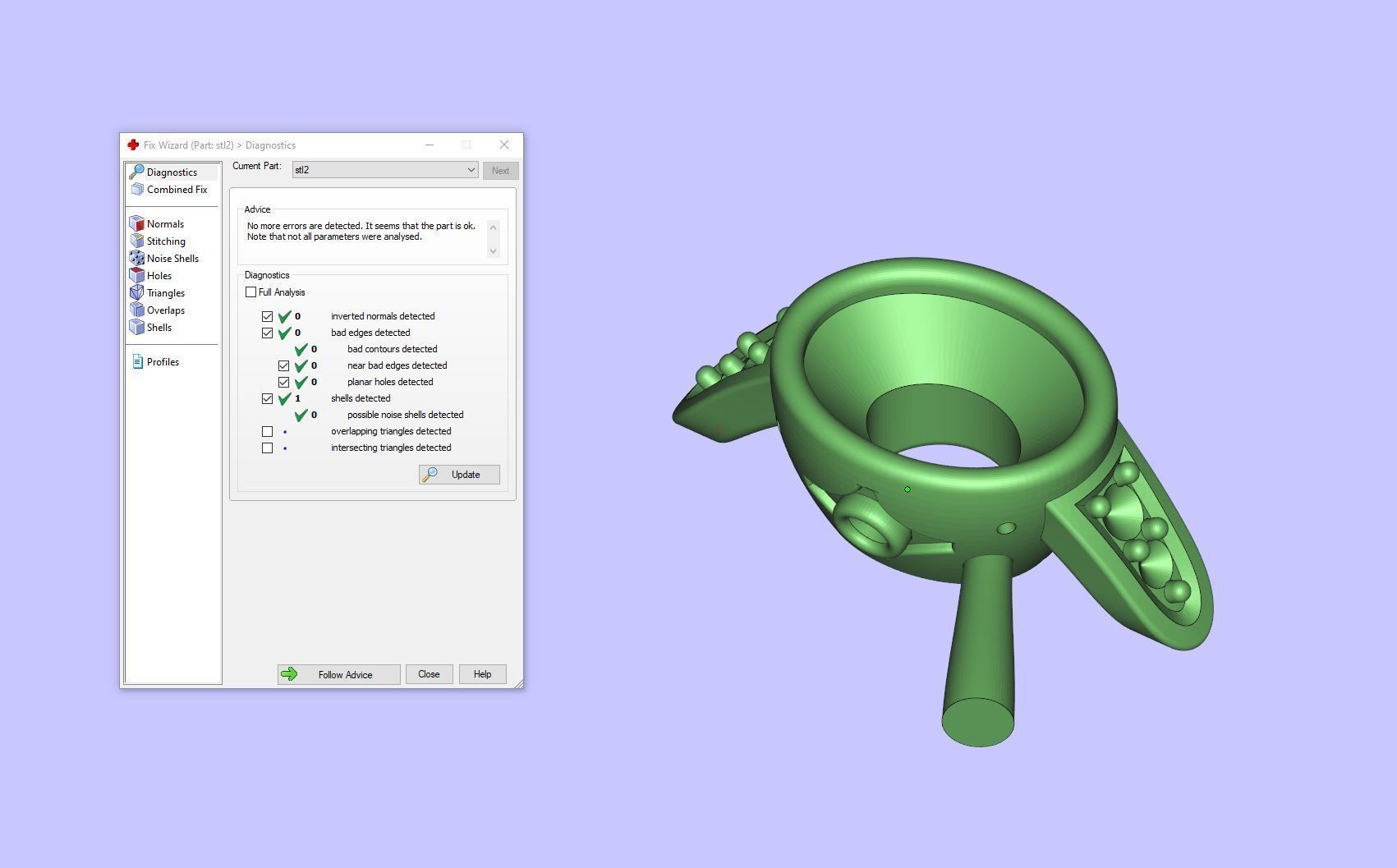 Gold N1024 3D print model_8