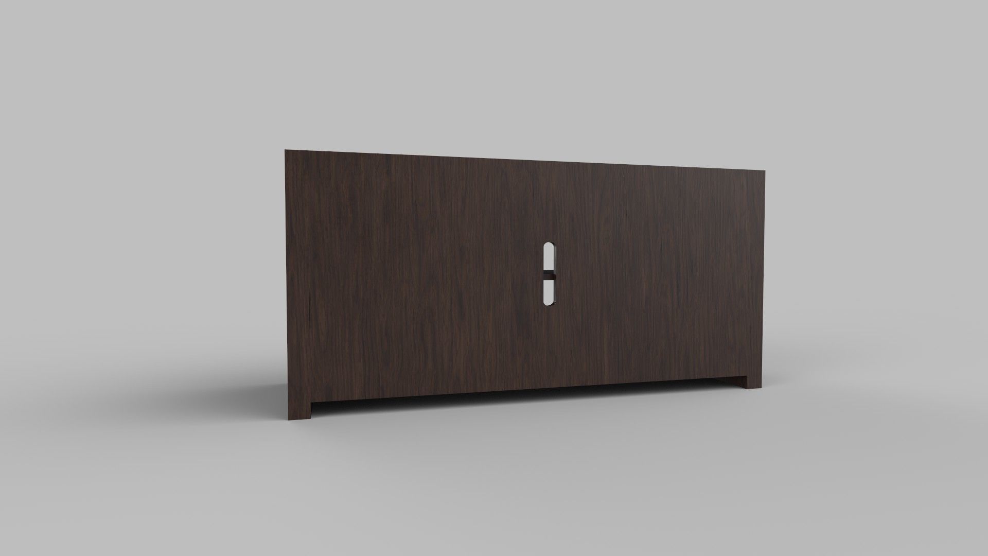 cabinet Low-poly 3D model_3