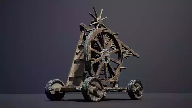 Medieval Siege Weapon - Siege Ladder