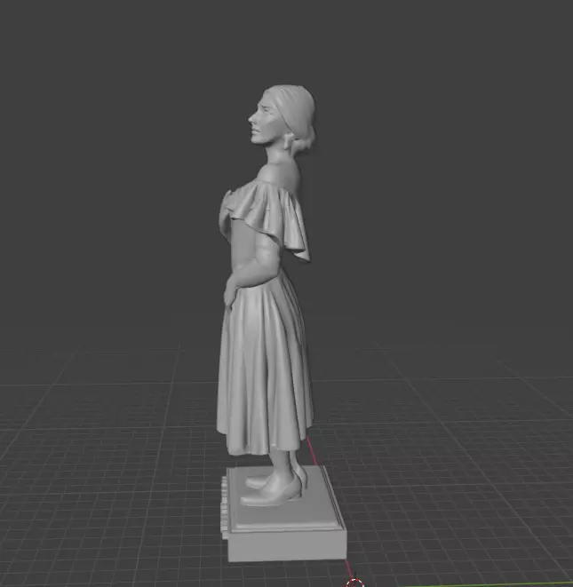 Maria Callas 3D print model_26