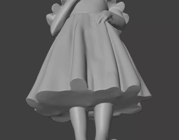Maria Callas 3D print model_9