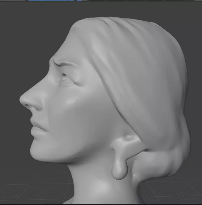 Maria Callas 3D print model_15