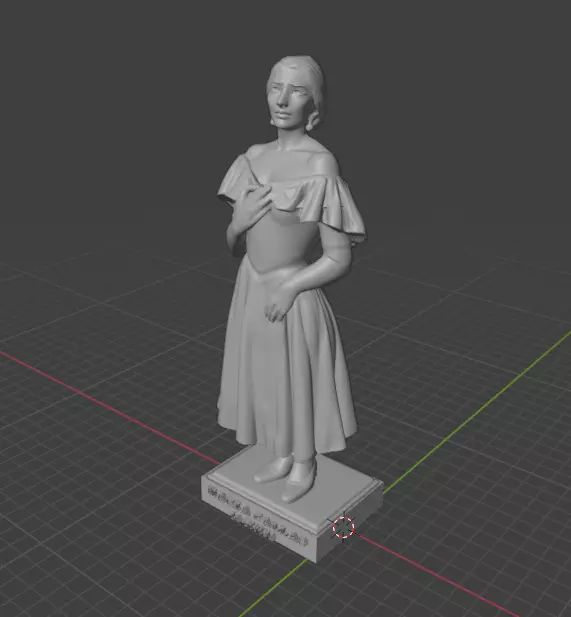 Maria Callas 3D print model_2