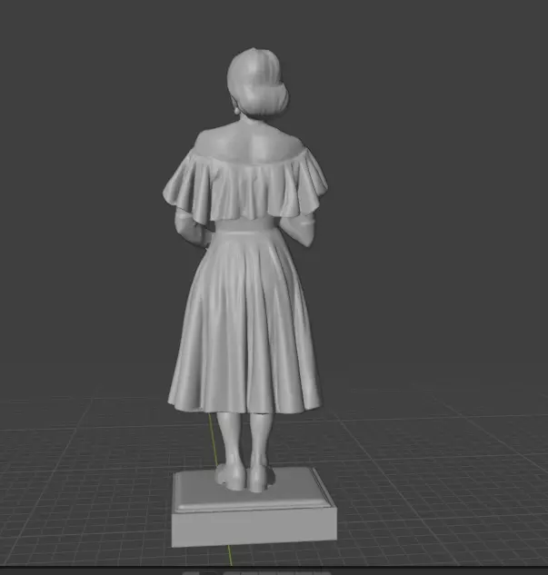 Maria Callas 3D print model_25