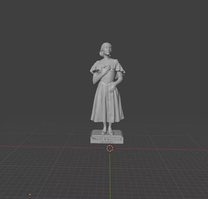 Maria Callas 3D print model_0