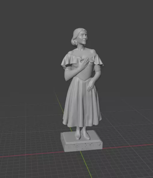 Maria Callas 3D print model_20