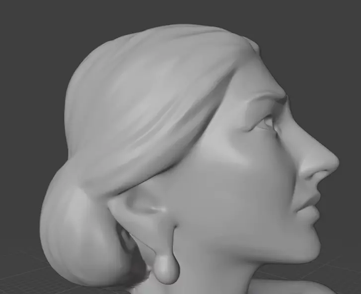 Maria Callas 3D print model_14