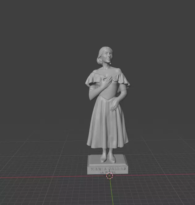 Maria Callas 3D print model_1