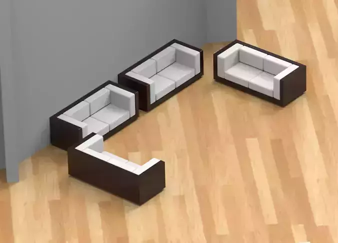WOODEN SOFA