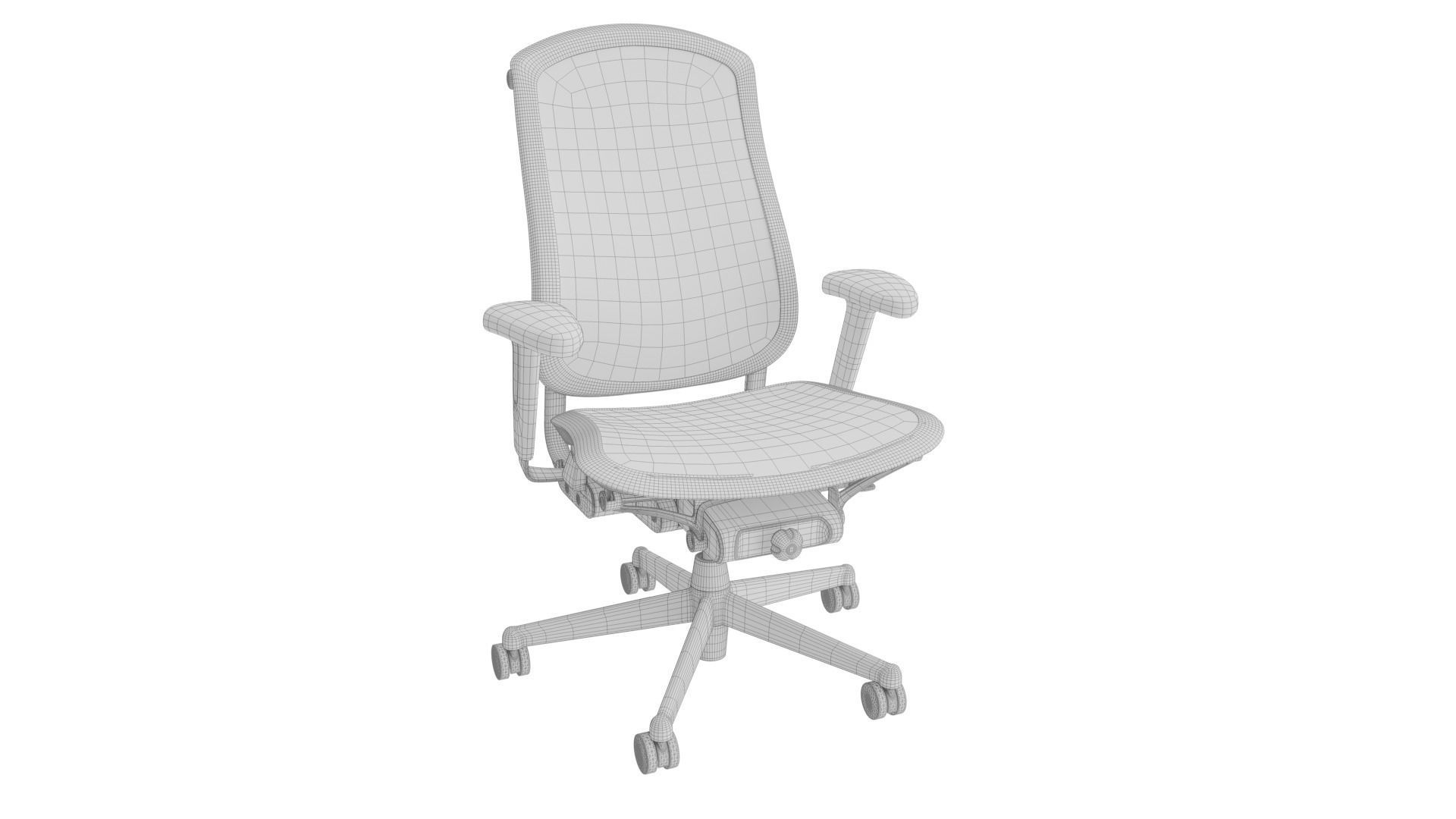 Office Chair Computer Chair 3D Model 3D model_7