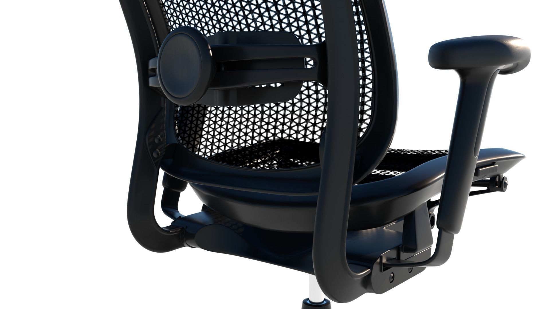 Office Chair Computer Chair 3D Model 3D model_4