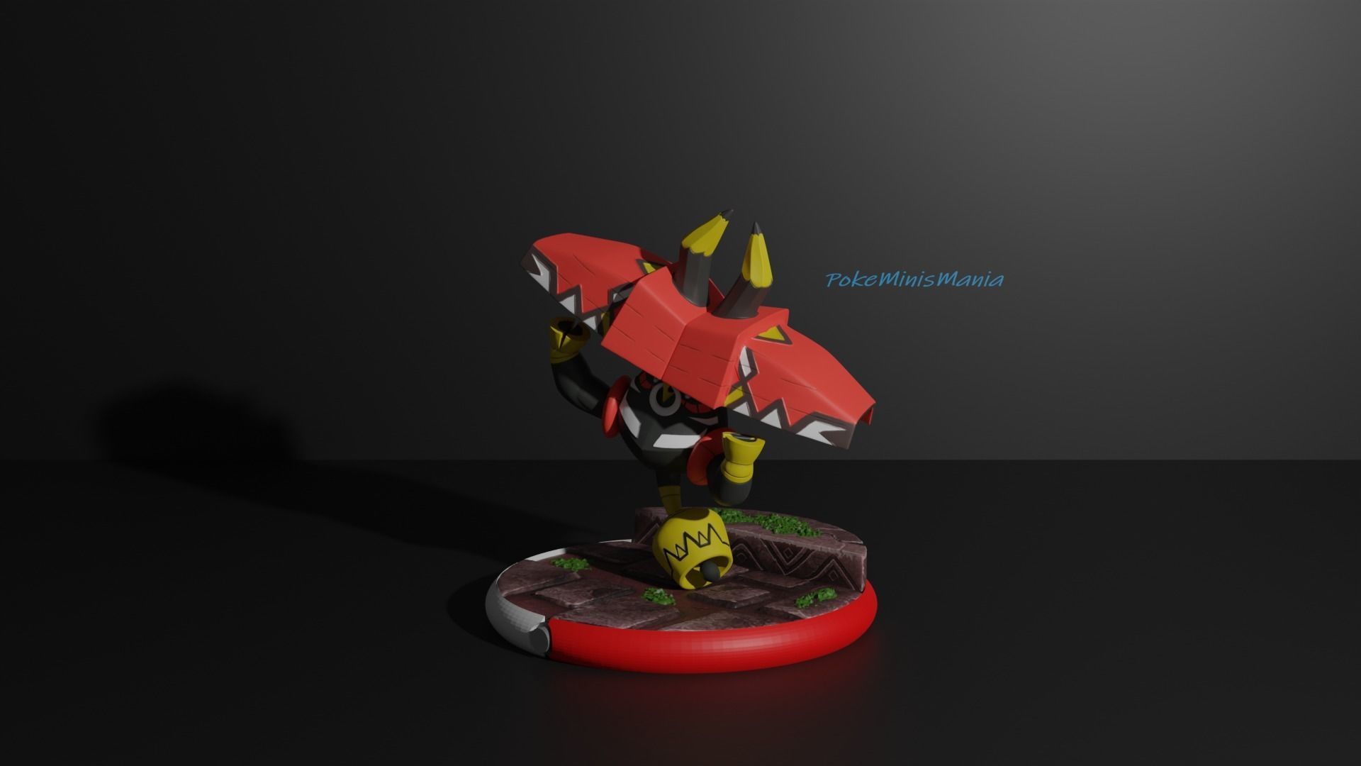 Tapu Bulu pokemon 3D print model 3D print model_1
