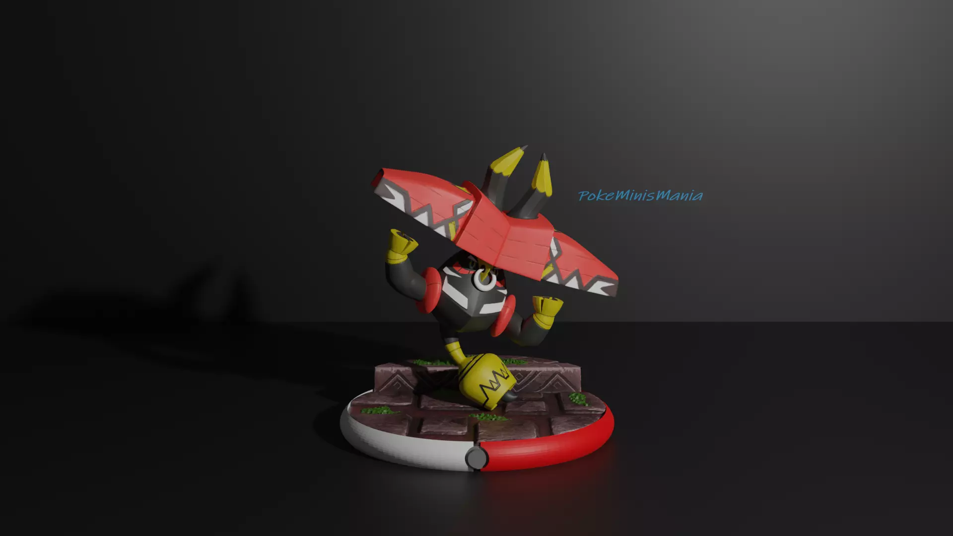 Tapu Bulu pokemon 3D print model 3D print model_0