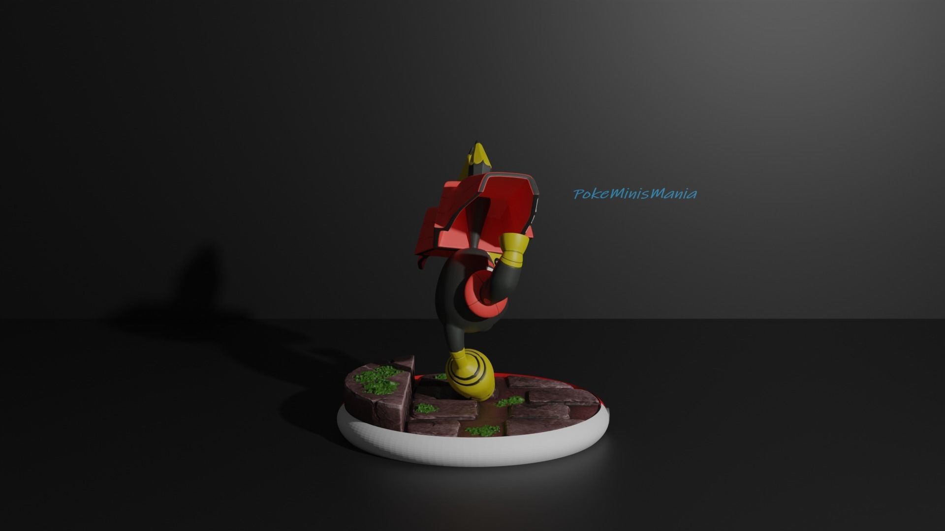 Tapu Bulu pokemon 3D print model 3D print model_2