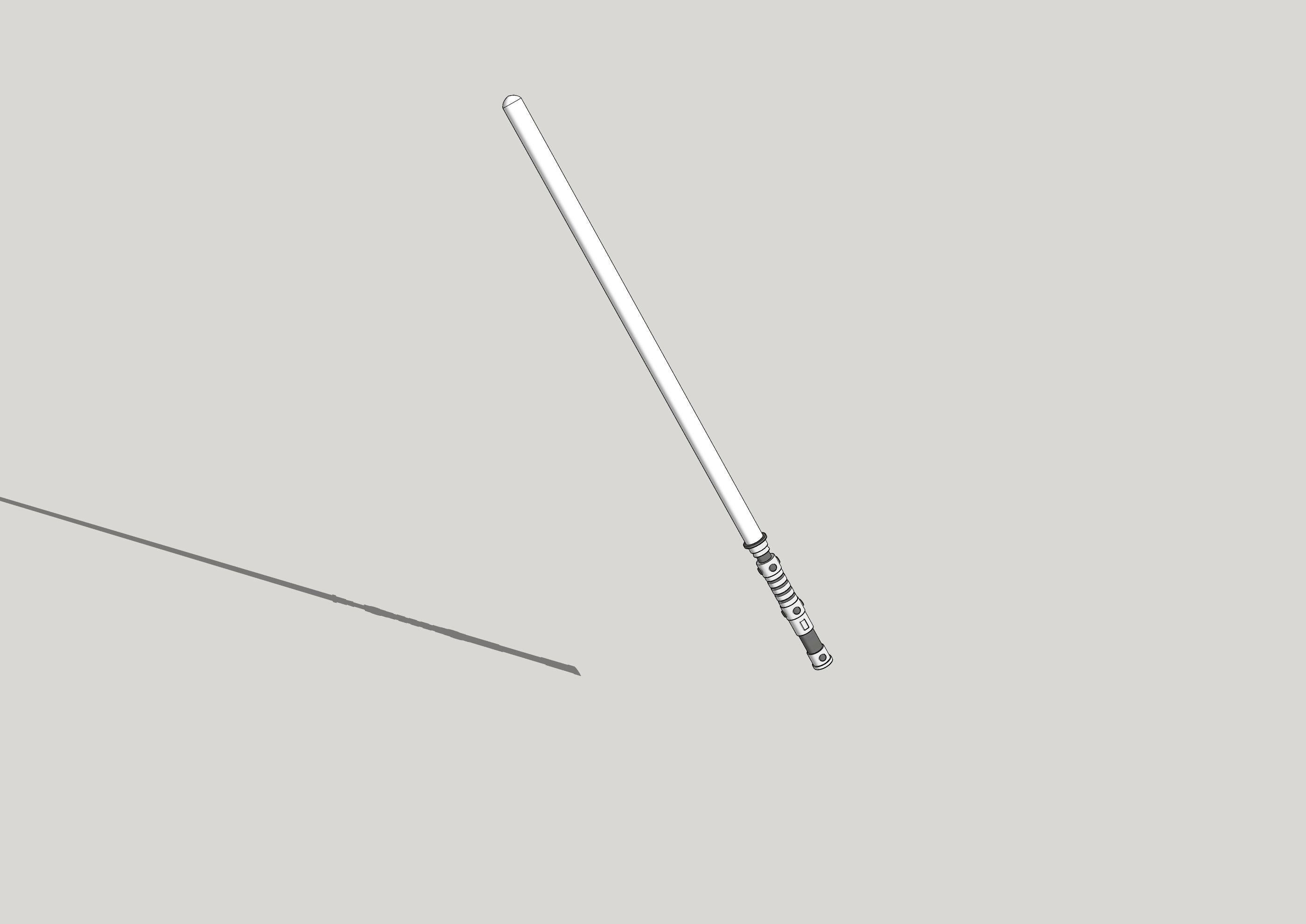 Lightsaber laser sword 3d model 3D model_4