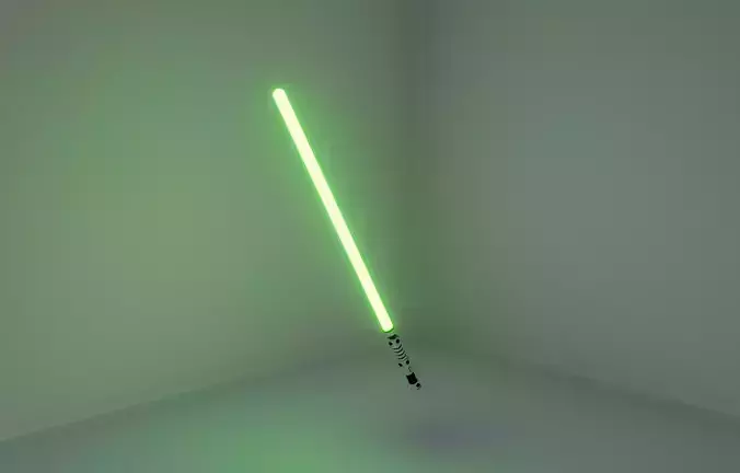 Lightsaber laser sword 3d model