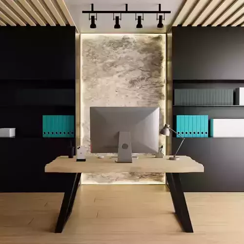 Modern Office Design by Nikdox 8 3D model