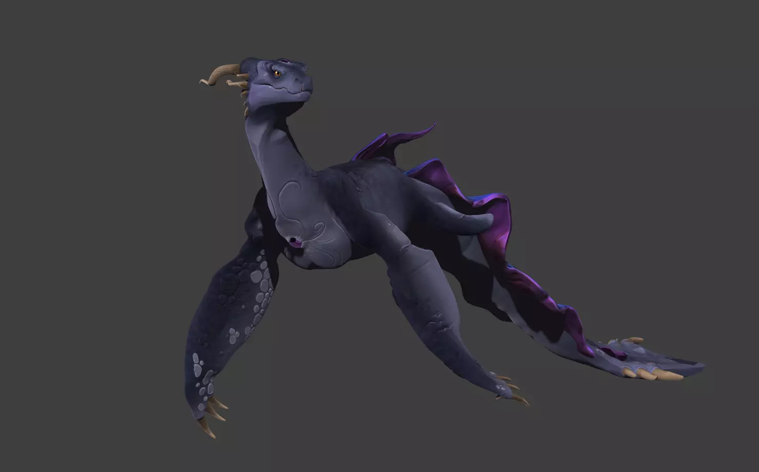 Sea Dragon  3D model_0