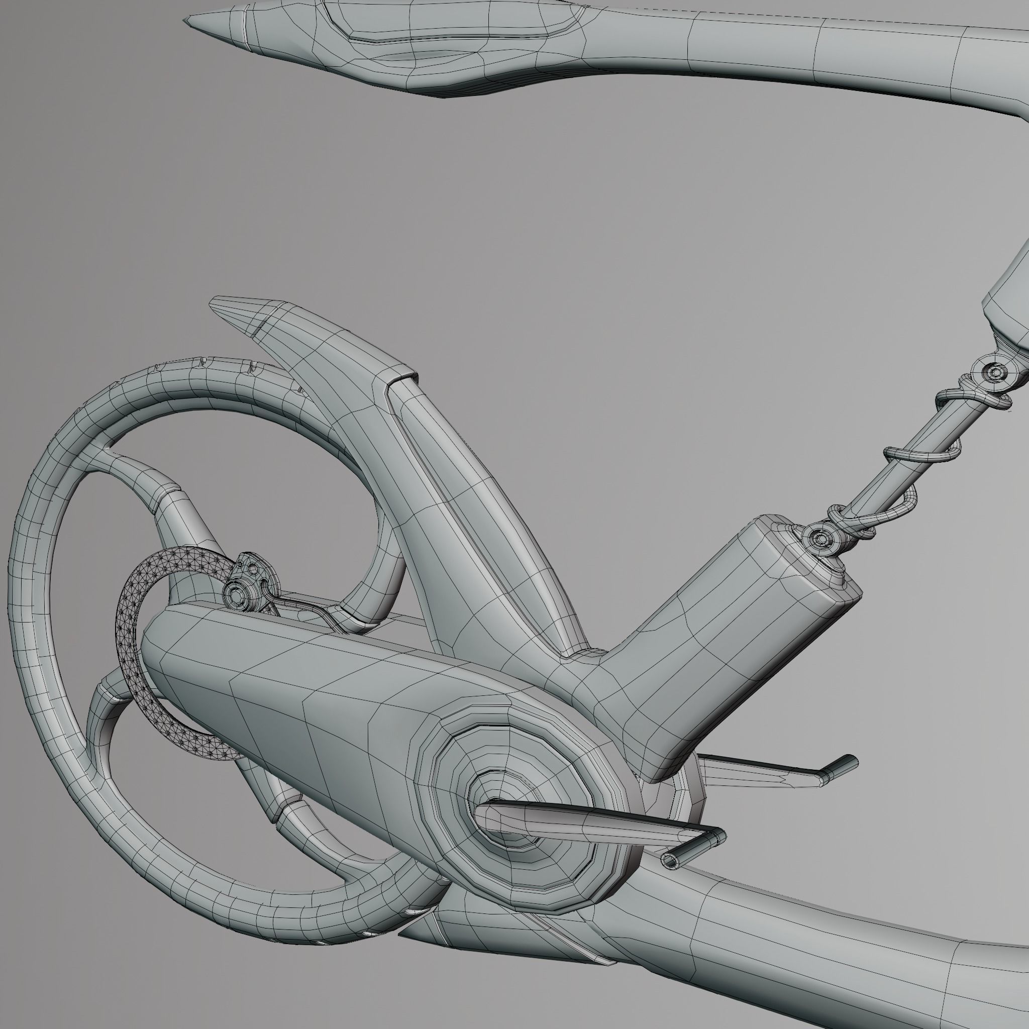 Bike fantasy 3D model_13