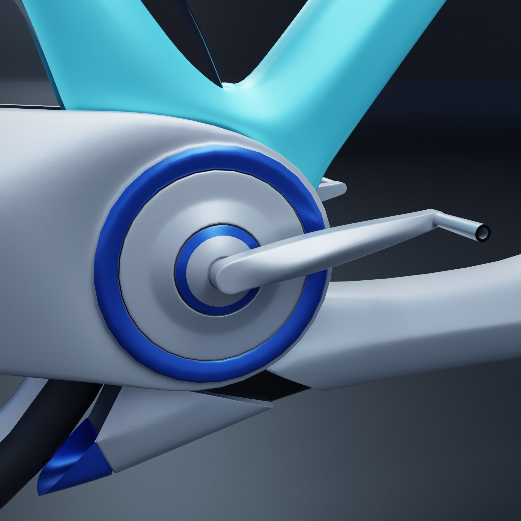 Bike fantasy 3D model_7