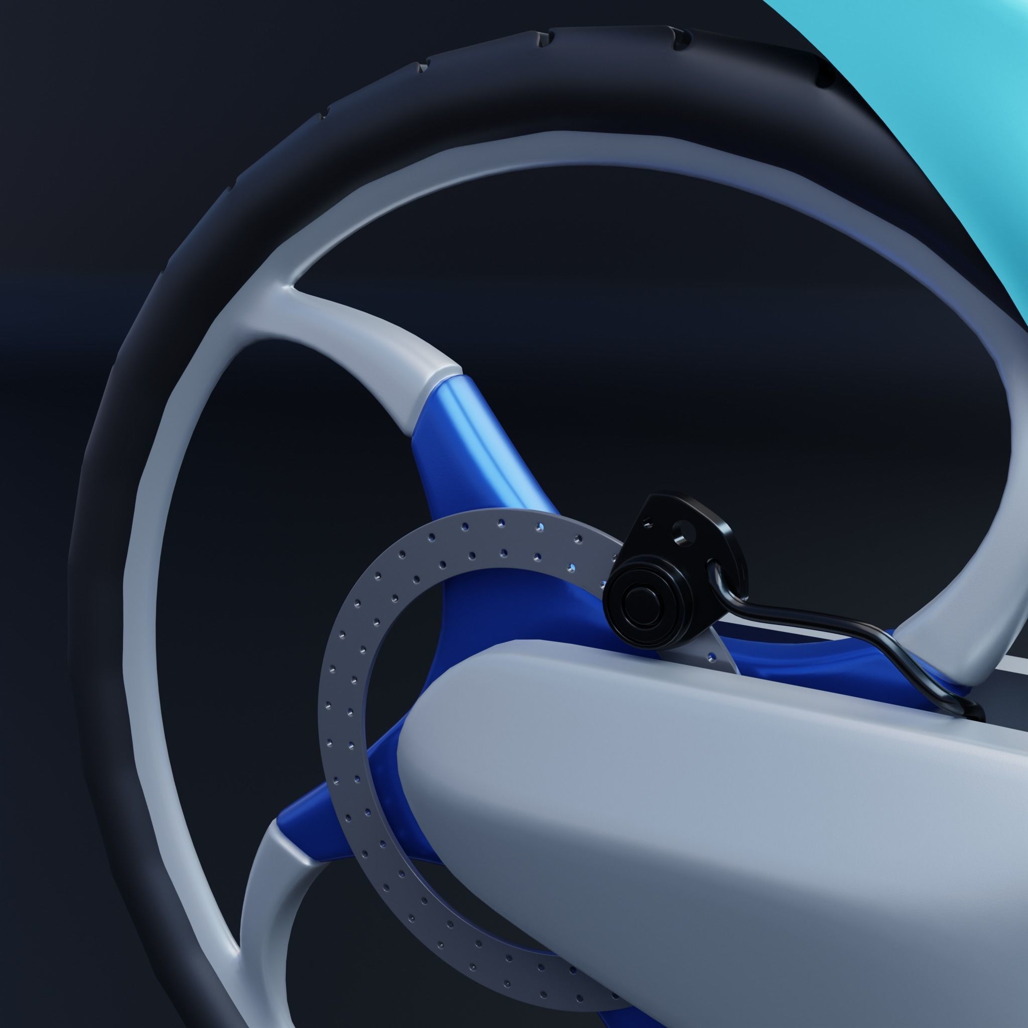 Bike fantasy 3D model_6