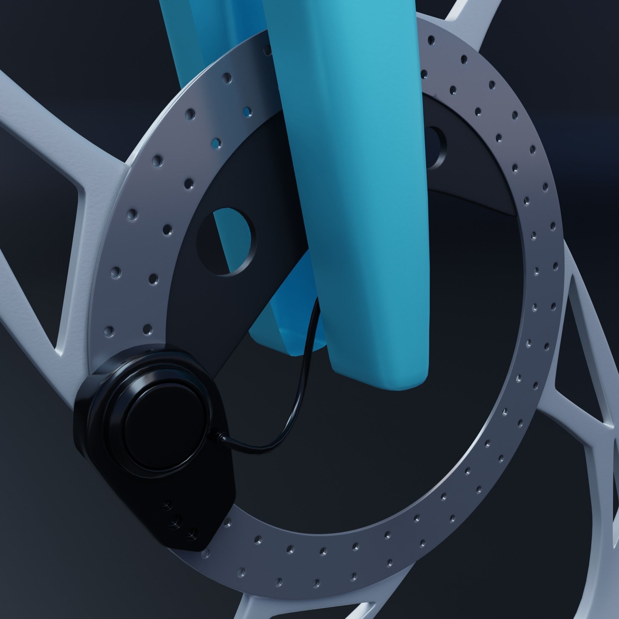 Bike fantasy 3D model_18