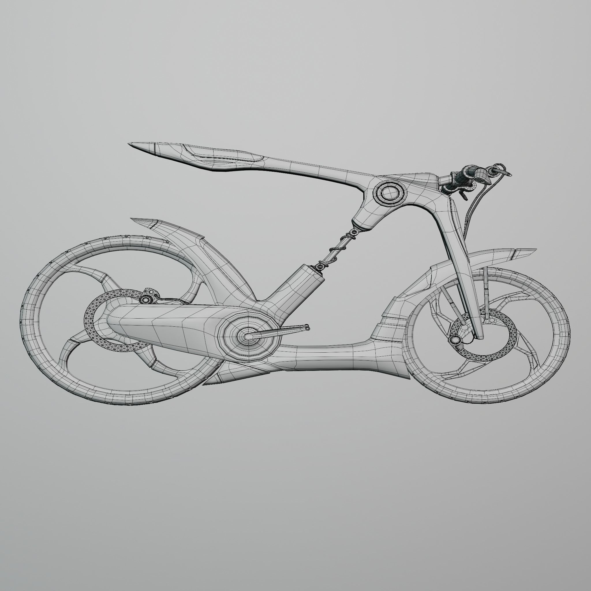 Bike fantasy 3D model_10