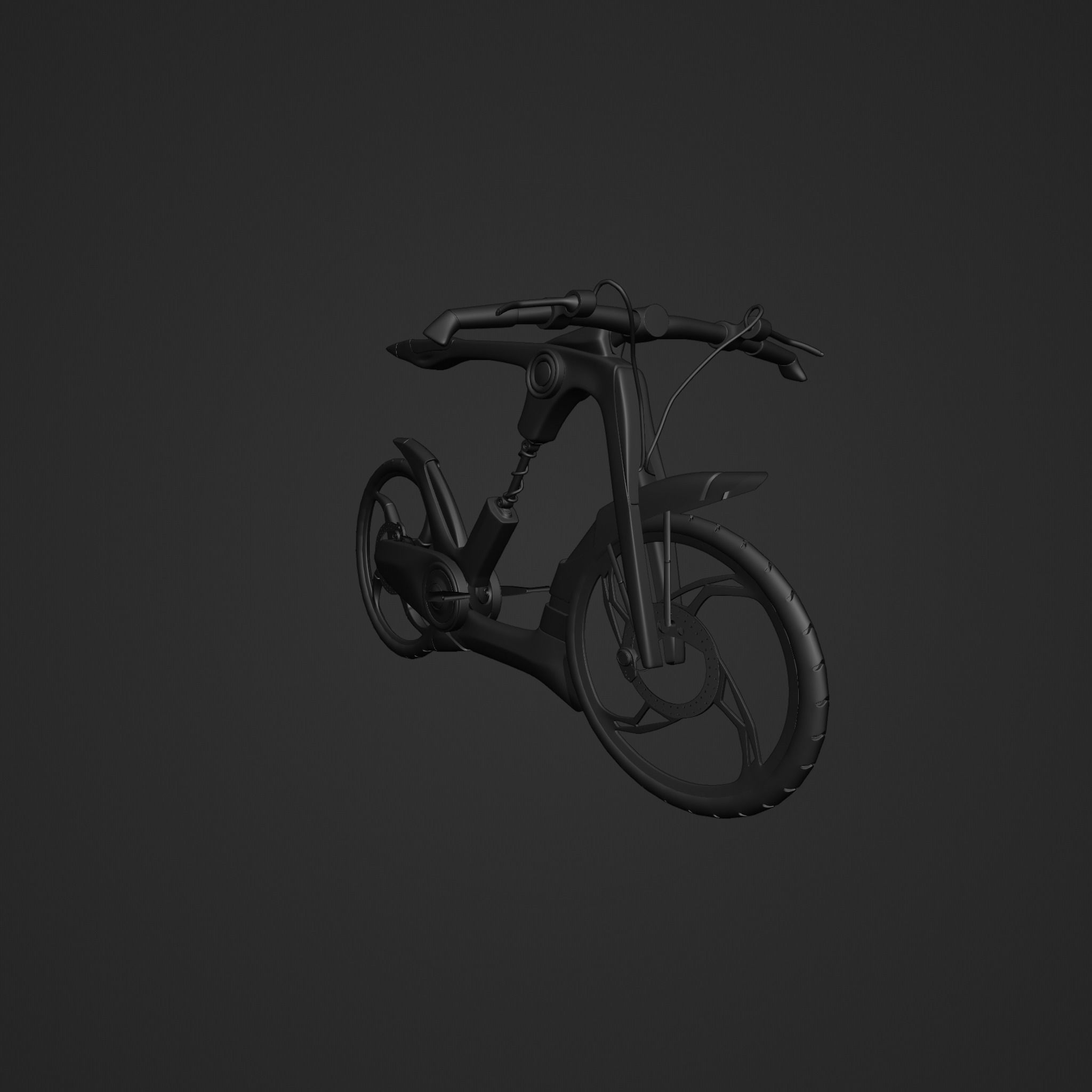 Bike fantasy 3D model_25