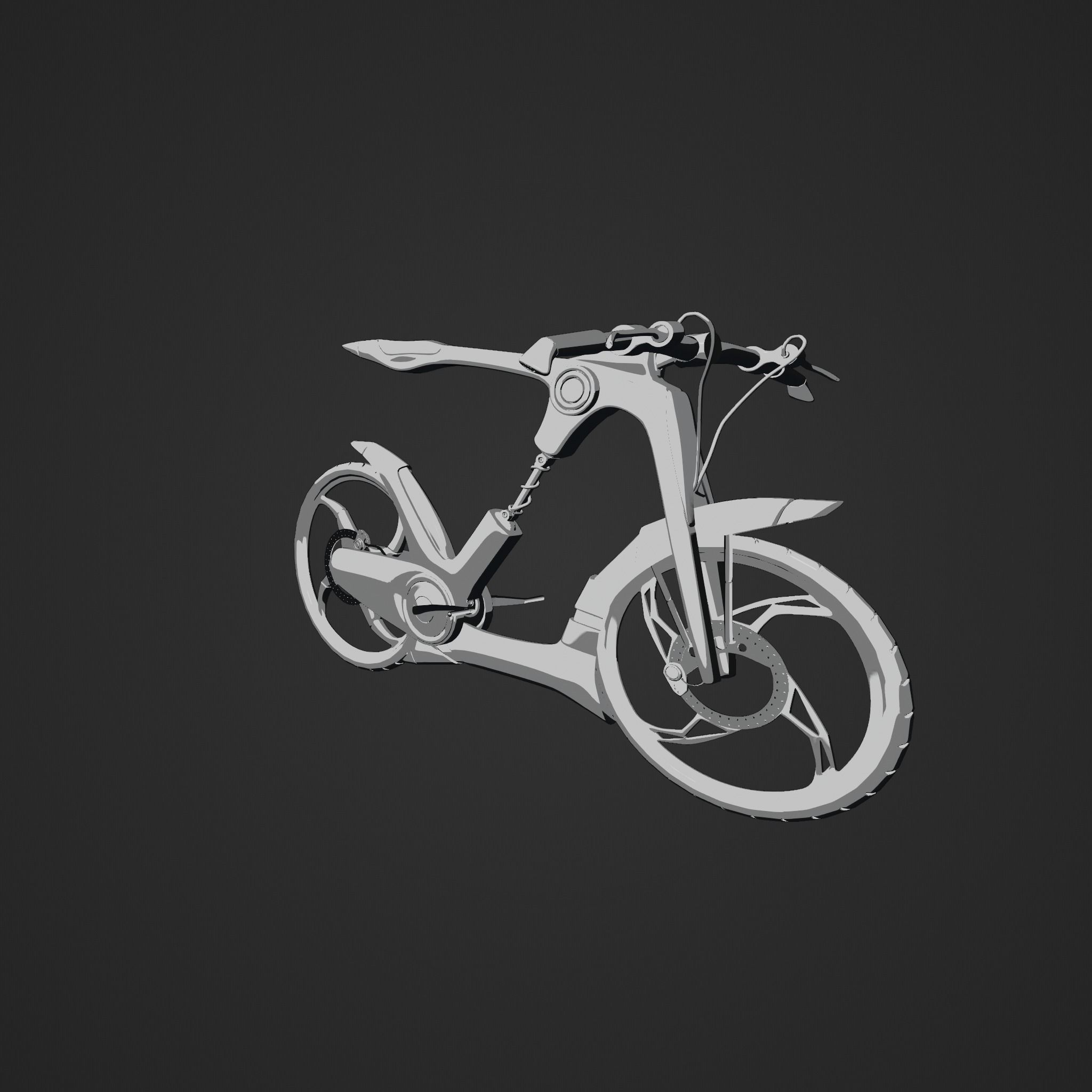 Bike fantasy 3D model_24