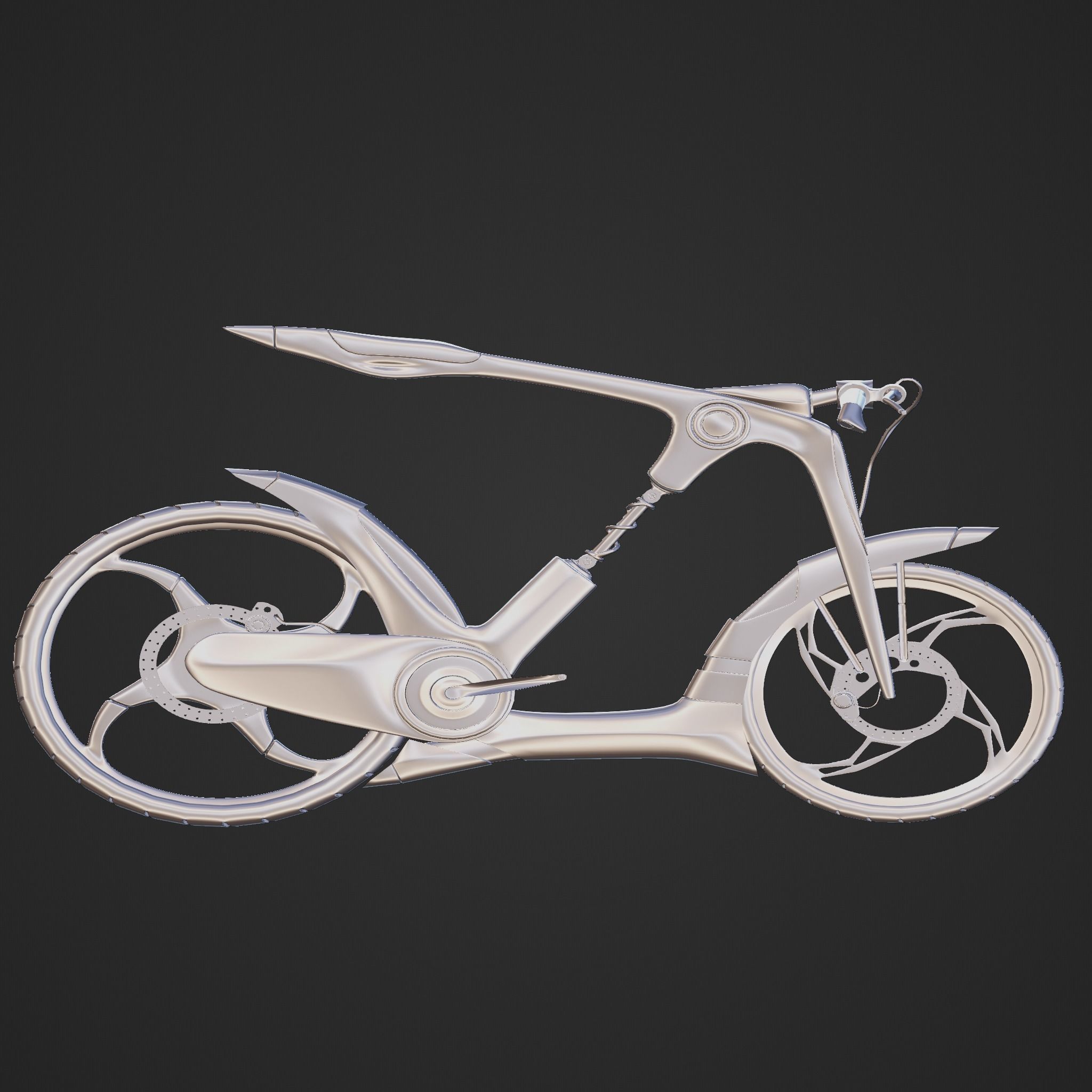 Bike fantasy 3D model_28