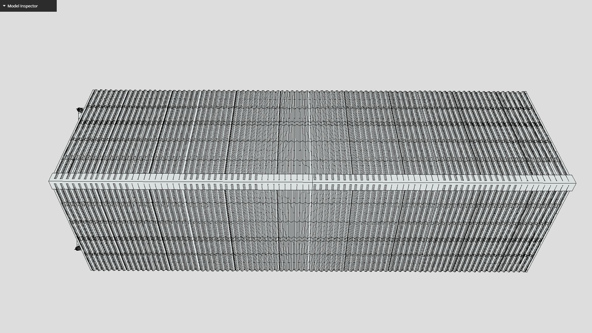 Small White Building Low-poly 3D model_9