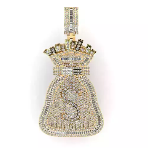 money bag pendant  