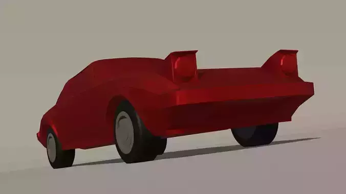 Mazda Rx7-fb Low poly