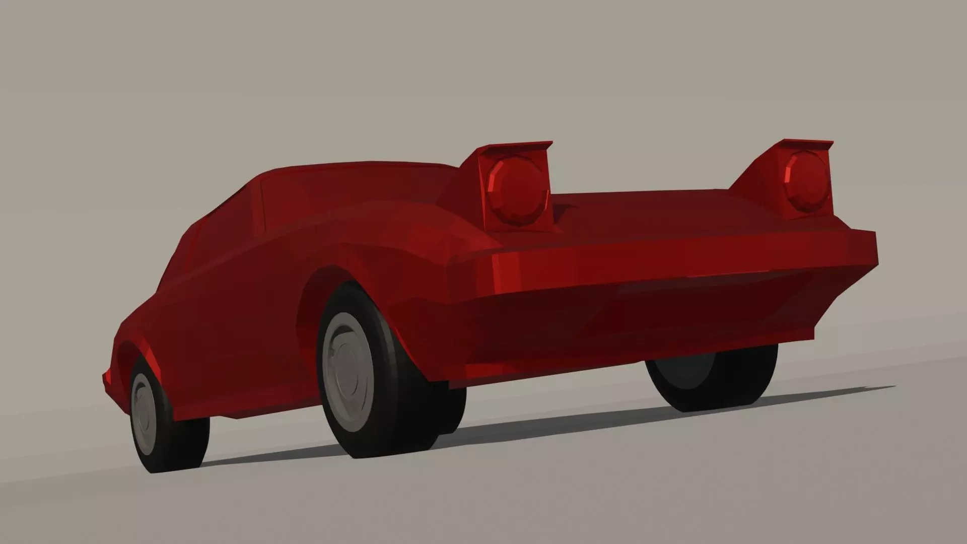 Mazda Rx7-fb Low poly Low-poly 3D model_0