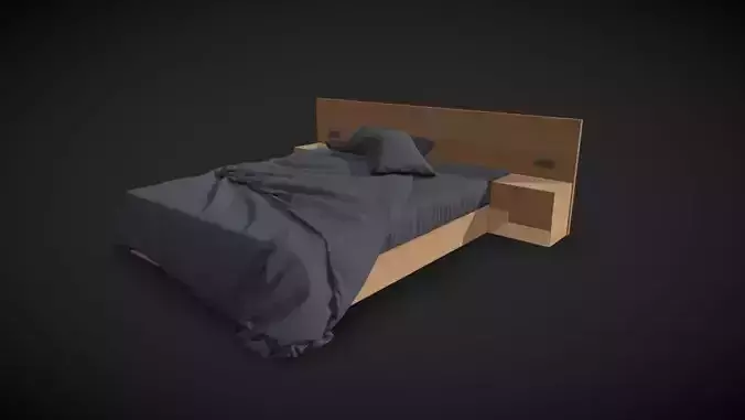 Double Slab Bed - VR Ready