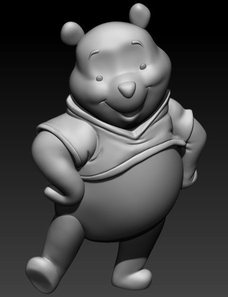 Honey Pooh 3D print model_4