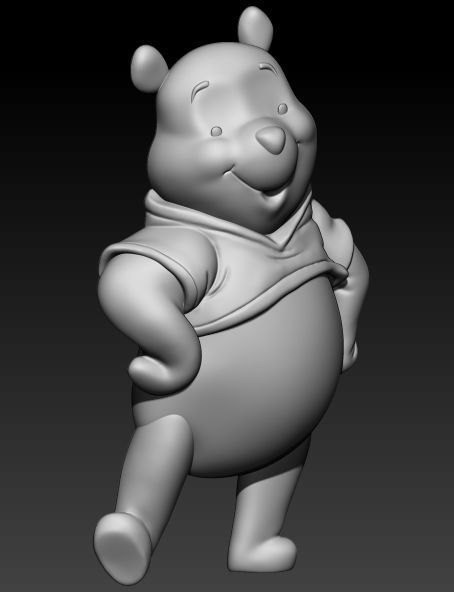 Honey Pooh 3D print model_2
