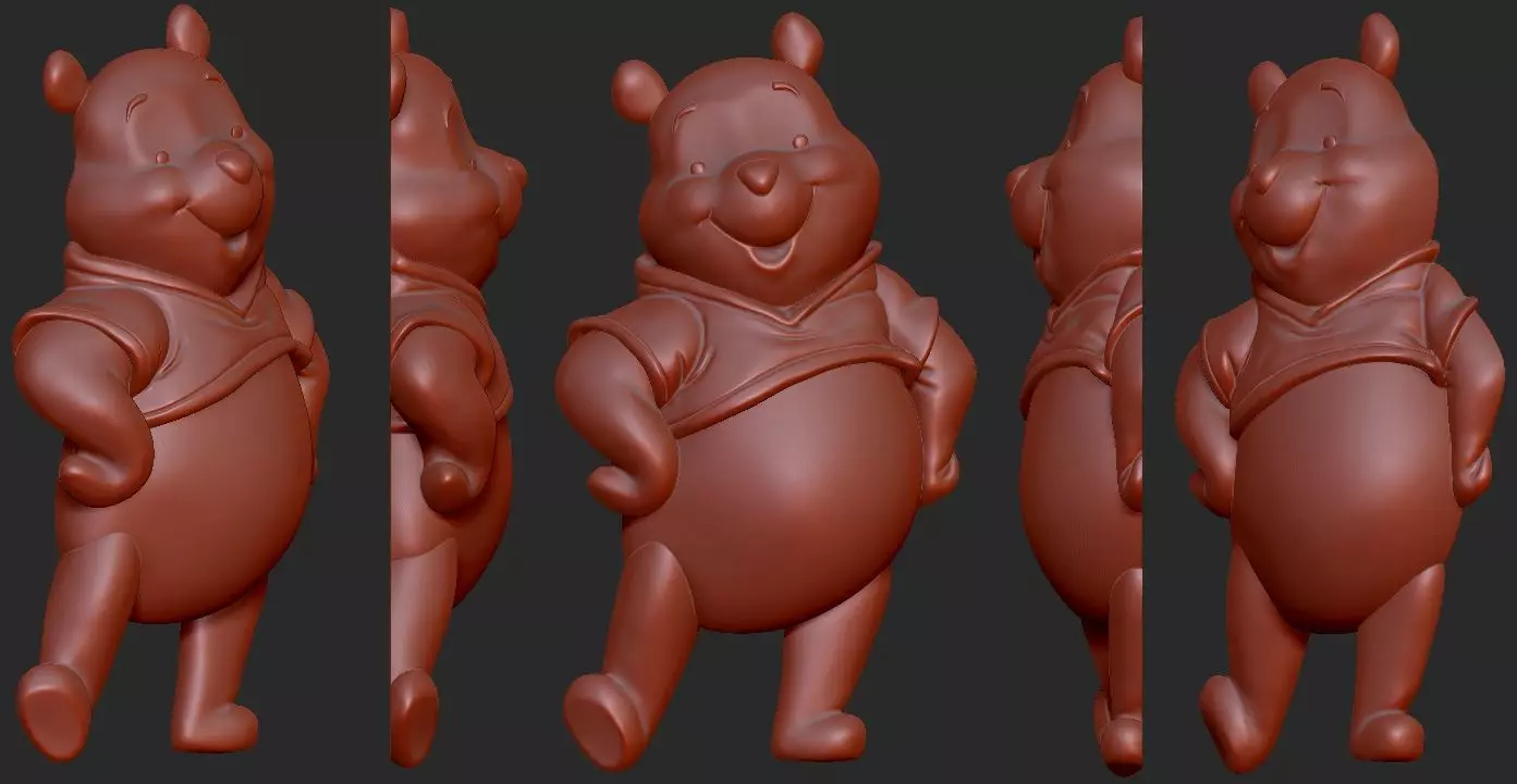 Honey Pooh 3D print model_0