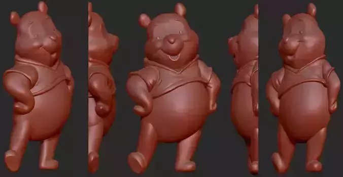Honey Pooh 3D print model