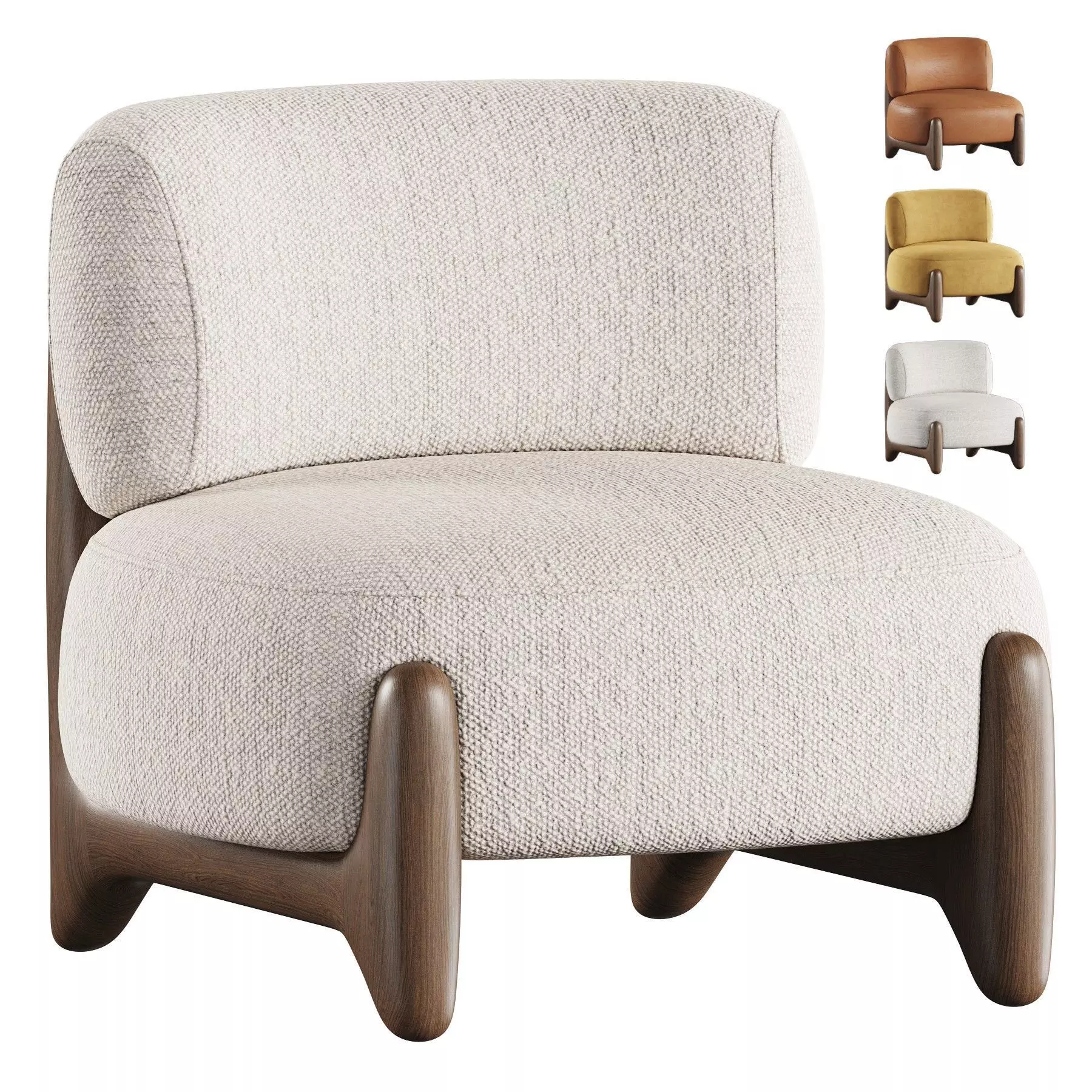 Tobo Armchair by Alter Ego 3D model_0