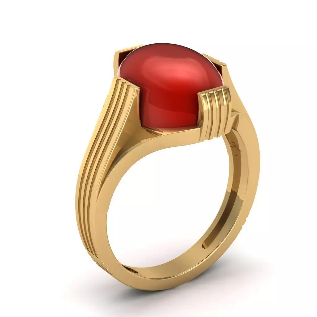 woman ring 3D print model