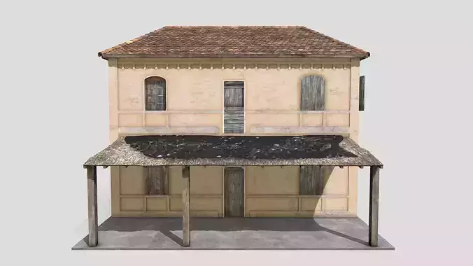 Colonial House 3D model