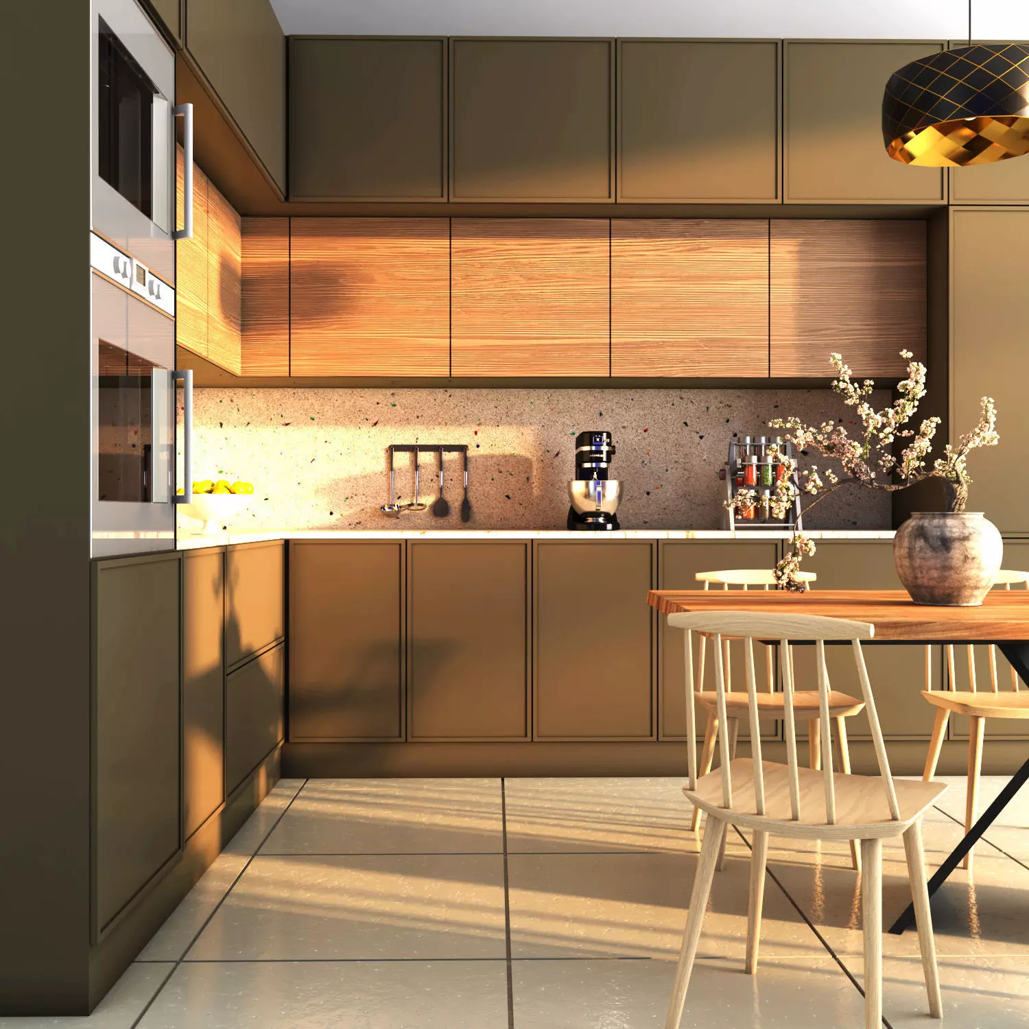 kitchen 3D model_0
