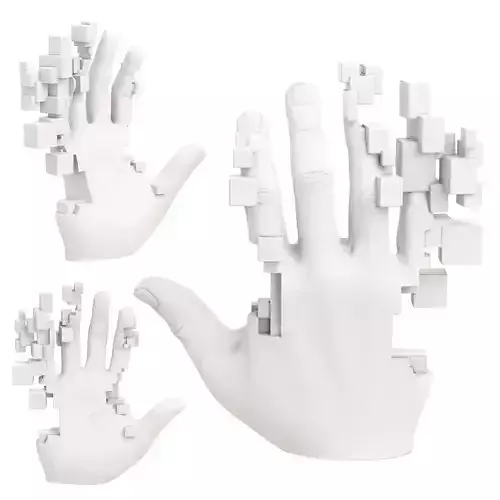 Figurine Hand Handi