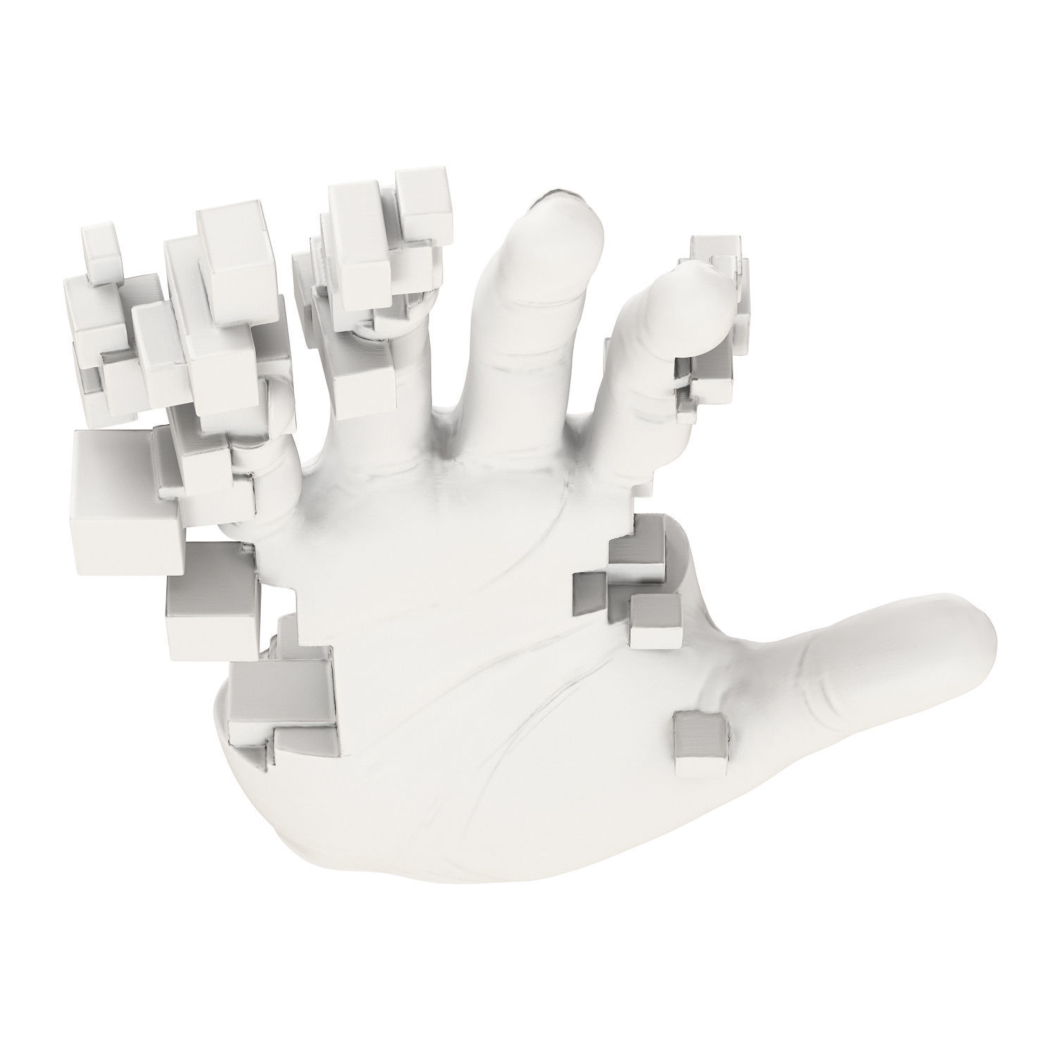 Figurine Hand Handi 3D model_3