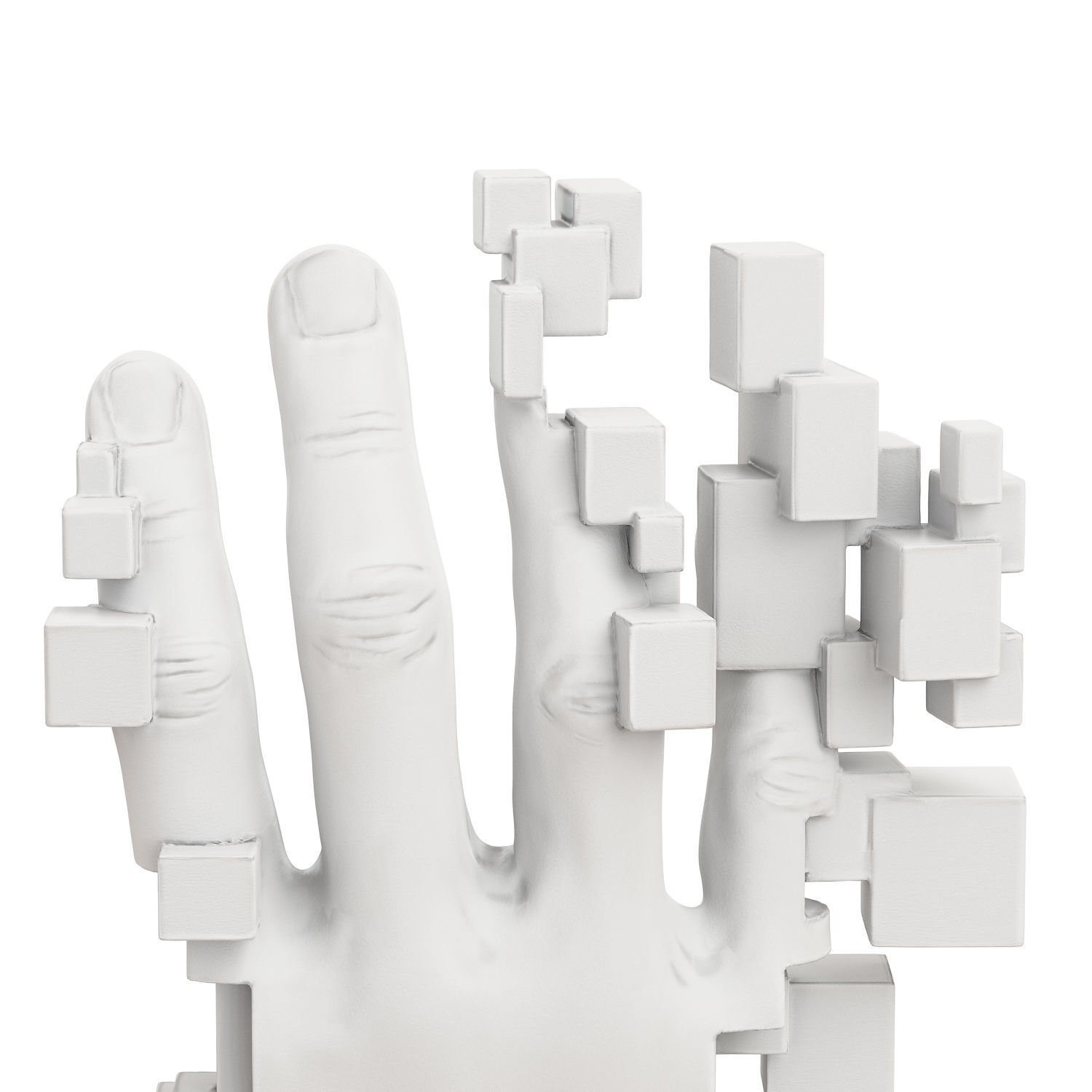 Figurine Hand Handi 3D model_4