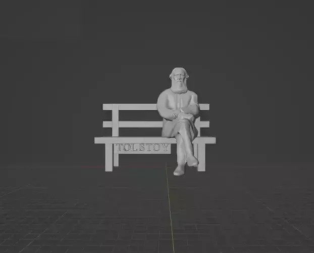 Leo Tolstoy 3D print model