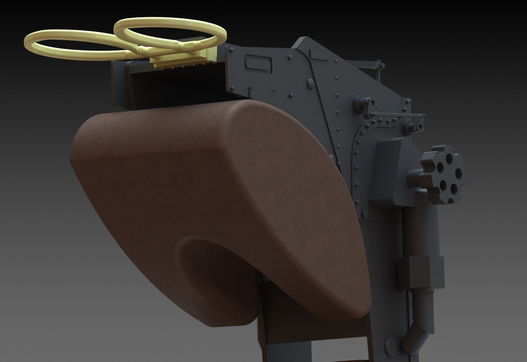 F4 Phantom Hight definition work  Cockpit  3D print model_37