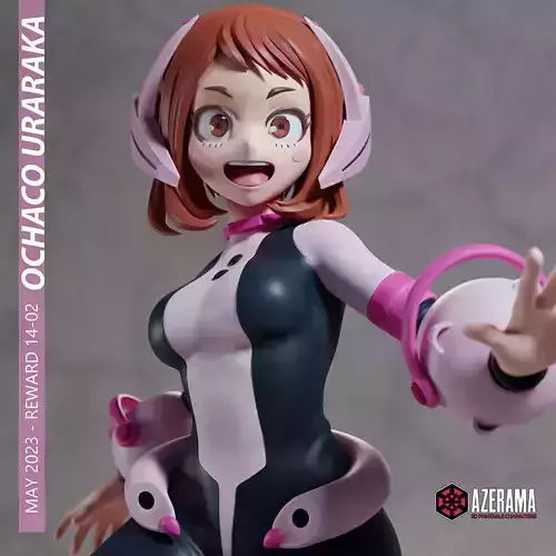OCHACO URARAKA STL READY FOR 3D PRINTING